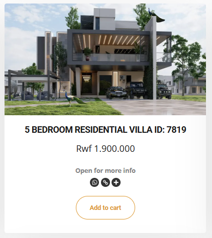 5 BEDROOM RESIDENTIAL VILLA ID: 7819