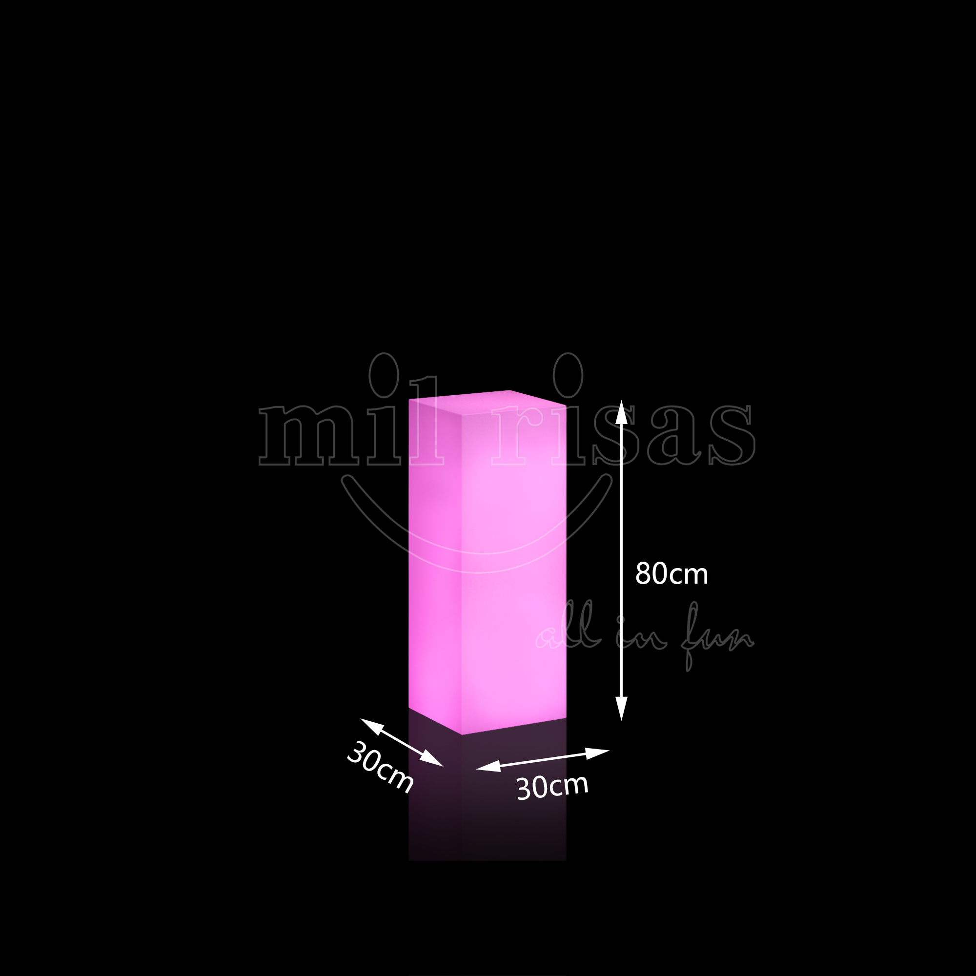 Lighted Columns