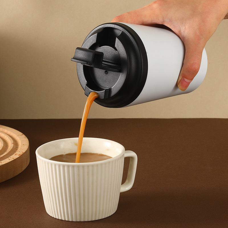 Stainless steel coffee mug