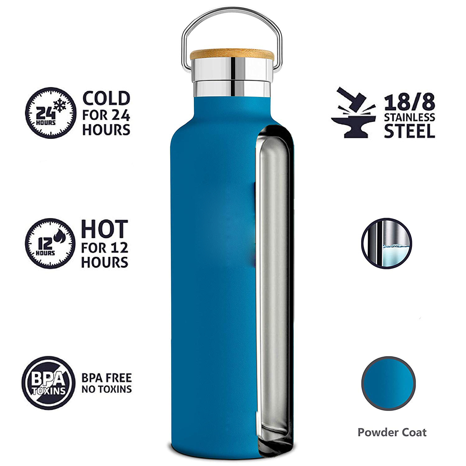 Stainless steel flask
