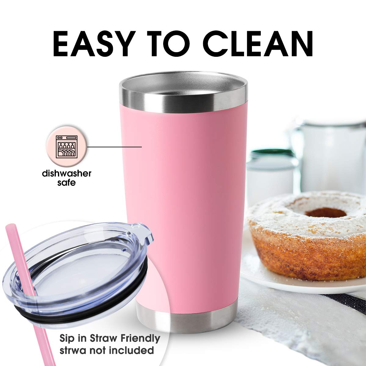 Insulated coffee mug