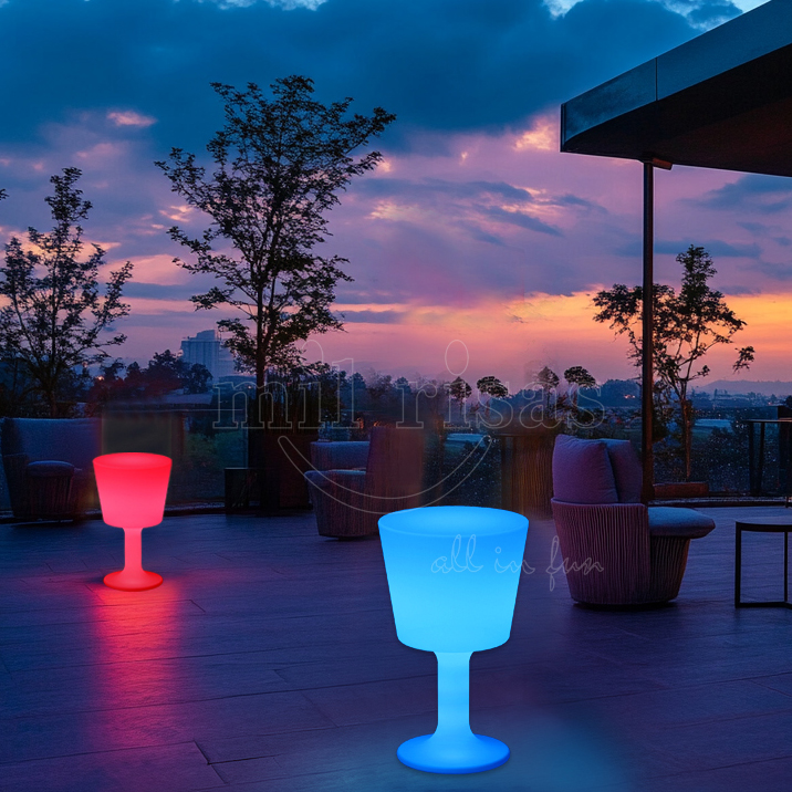 Wine Cup Shape Standing Floor Lamp