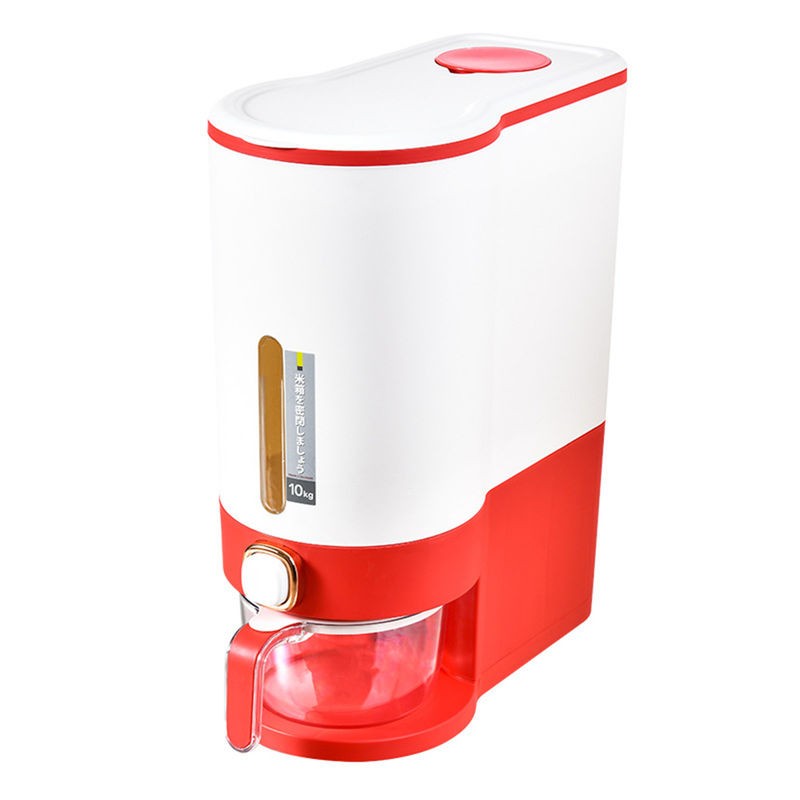 Glass storing box Kitchen measurements Rice dispenser storage box Cereal Bucket Rice containers