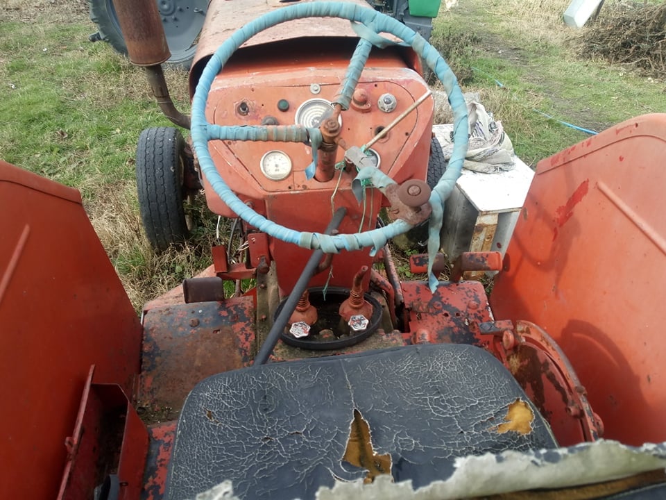 International Traktor, Garden Machine, Ground Cleaner, Bag Drafter