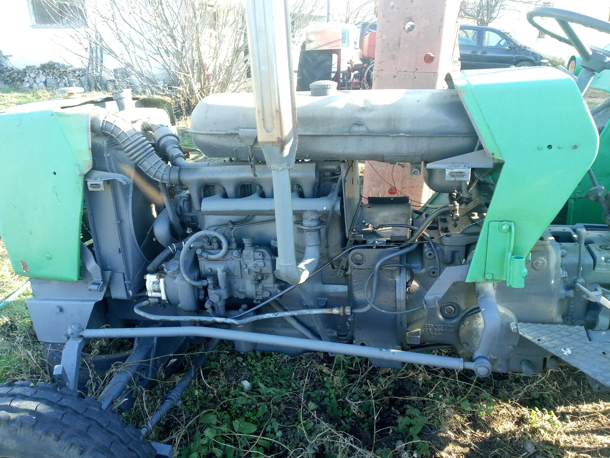 David Brown Tractor, Garden Machine, Ground Cleaner, Bag Drafter