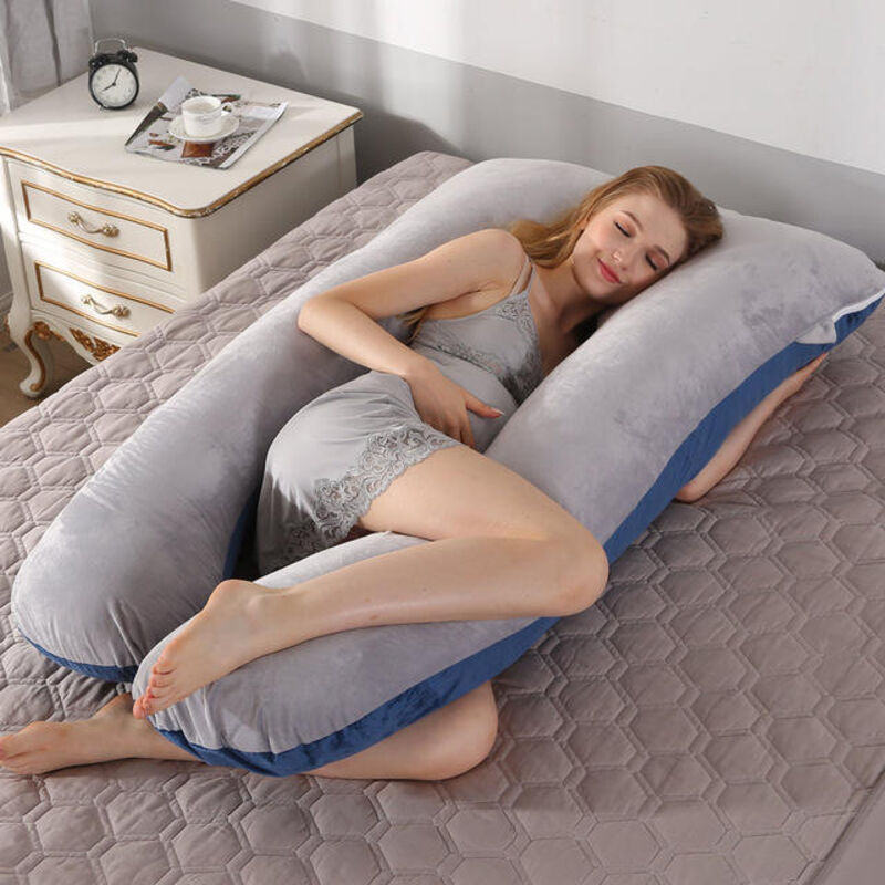 Sample Available Manufacturer Supply Pillow Full Body U Shaped Pregnancy Pillow Maternity Pillow