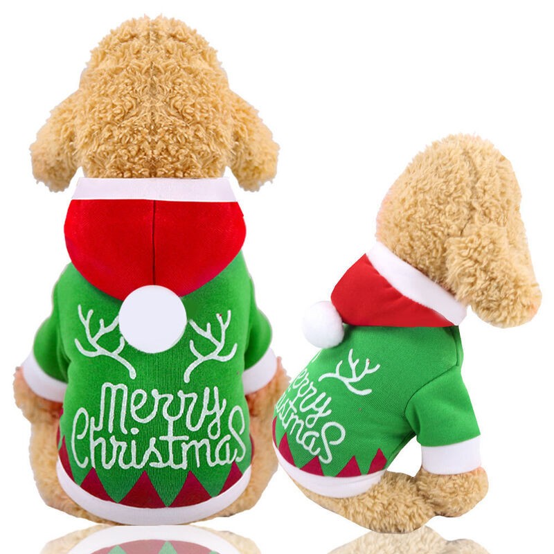 Dog Xmas Clothes Pet Christmas Clothes For Small Medium Large Dog Horse Riding Outfit Santa Claus Pet clothes 33SKU Available