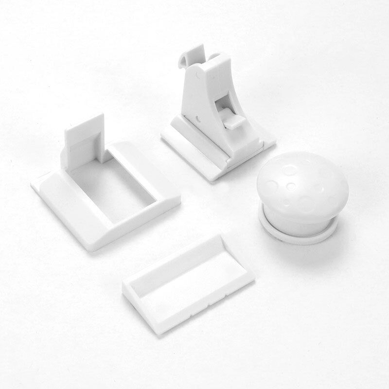 Magnetic Baby Child Kids Safety Lock Magnetic Locking System Drawer Cabinet Cupboard Magnetic Lock With Key
