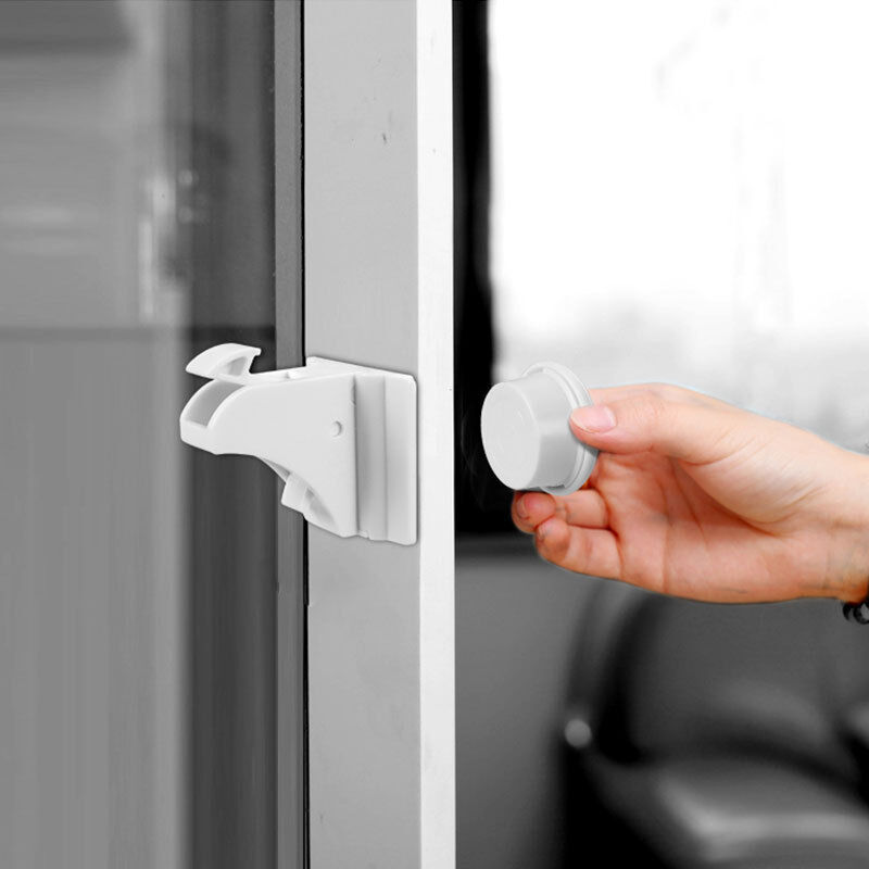 Magnetic Baby Child Kids Safety Lock Magnetic Locking System Drawer Cabinet Cupboard Magnetic Lock With Key