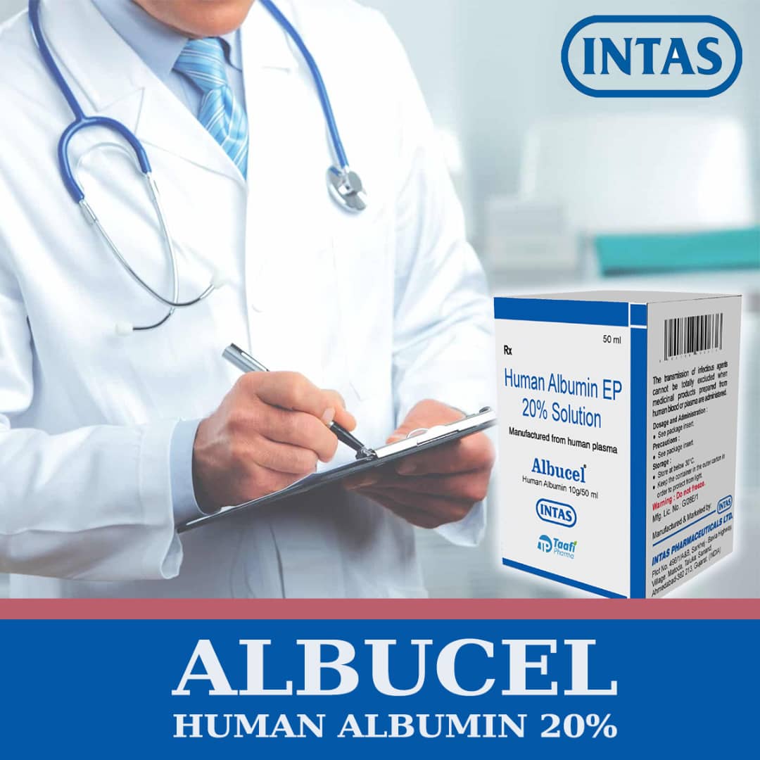 Albucel (Albumin 20% 50ml)
