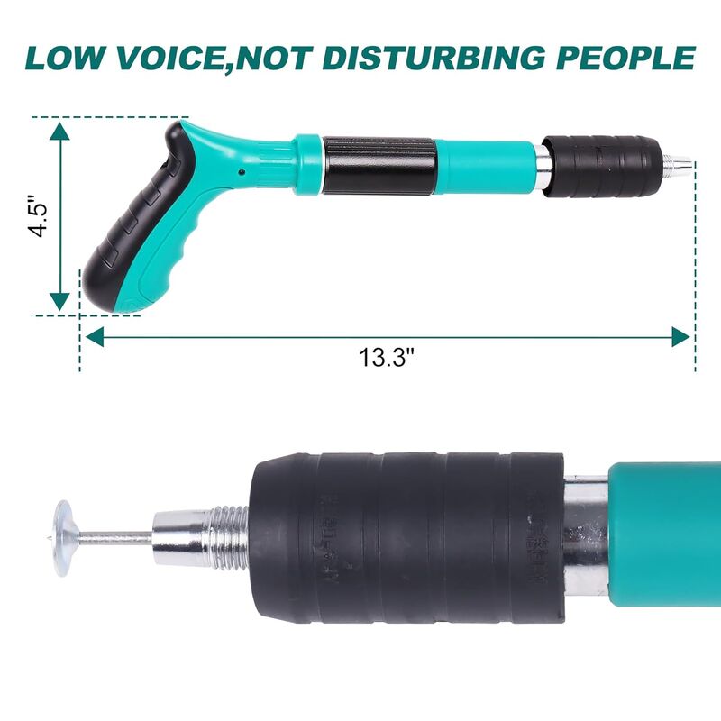 Ananke Tools Mini Portable Nail Shooting Machine, Wall Anchor Wire Slotting Device