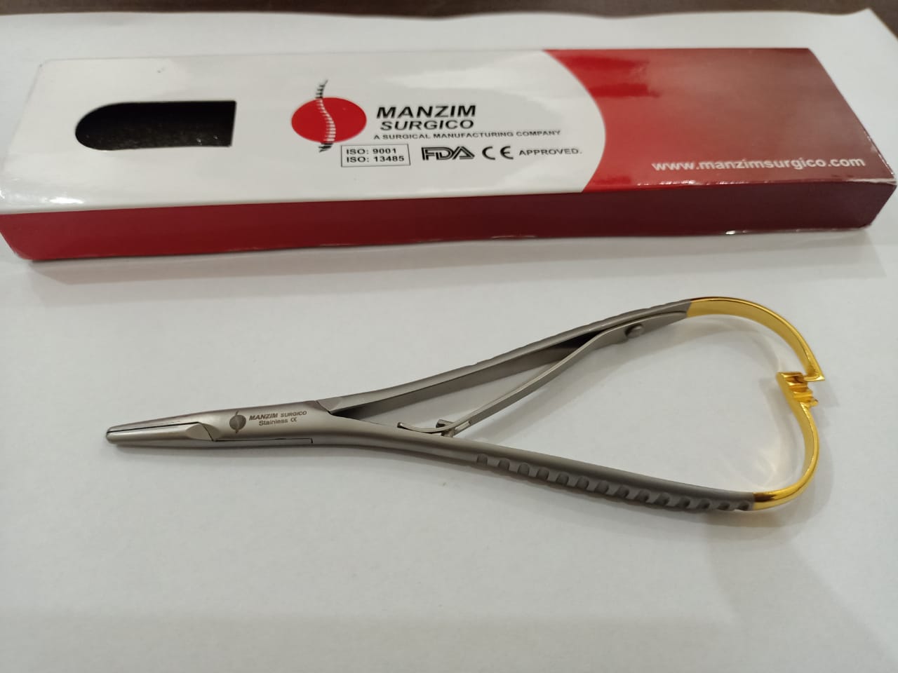 MATHEUI NEEDLE HOLDER 14CM T.C