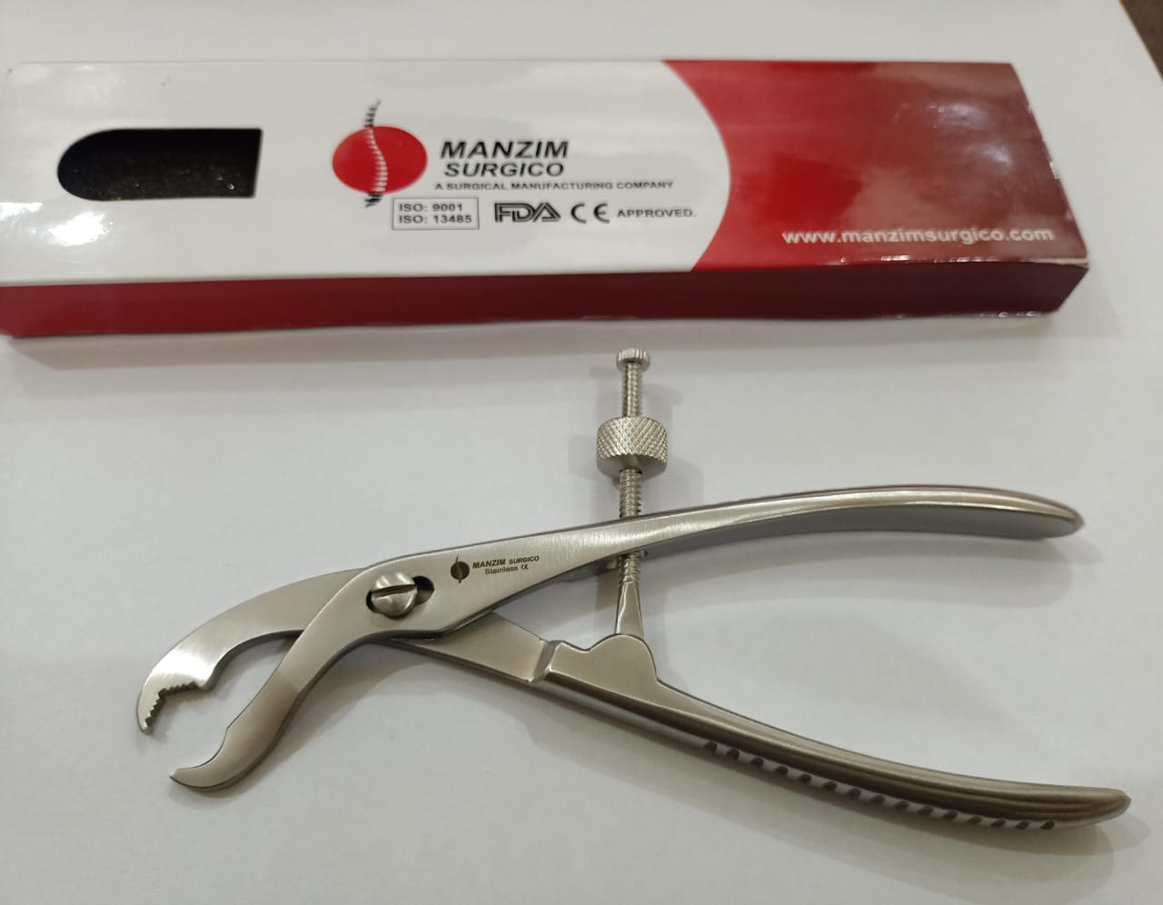 LAMBOTTE BONE HOLDING FORCEP 15CM