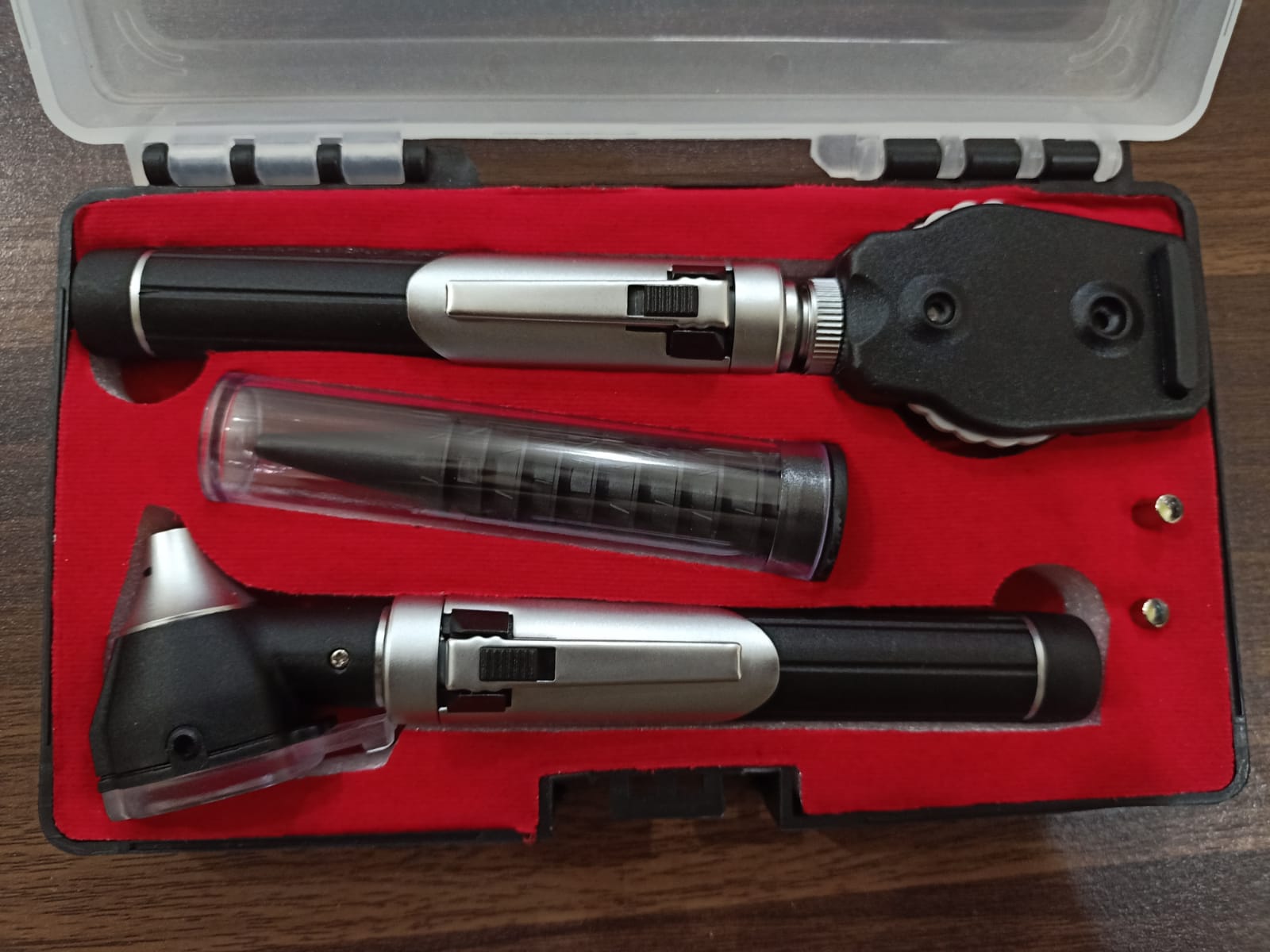 MINI OTOSCOPE & OPTHALMOSCOPE COMPLETE SET