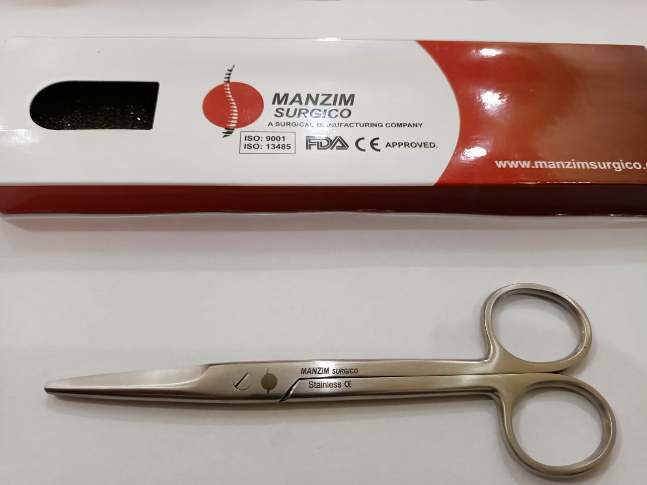 MAYO SCISSOR 14.5CM STR