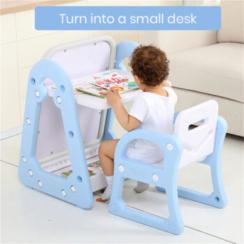 Children Adjustable Multi-Functional DIY Cardboard Painting Whiteboard