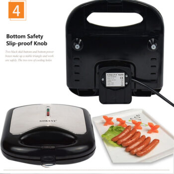 Hot dog cookers, household breakfast machine, hot dog electromechanical cake pan