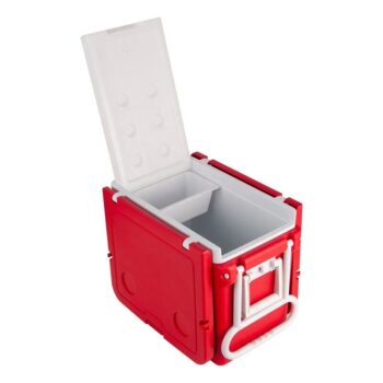 Hot Selling New Arrival 32L Portable Camping Folding Custom Logo Insulation Table And Chair Set Fast Insulated Cooler Box