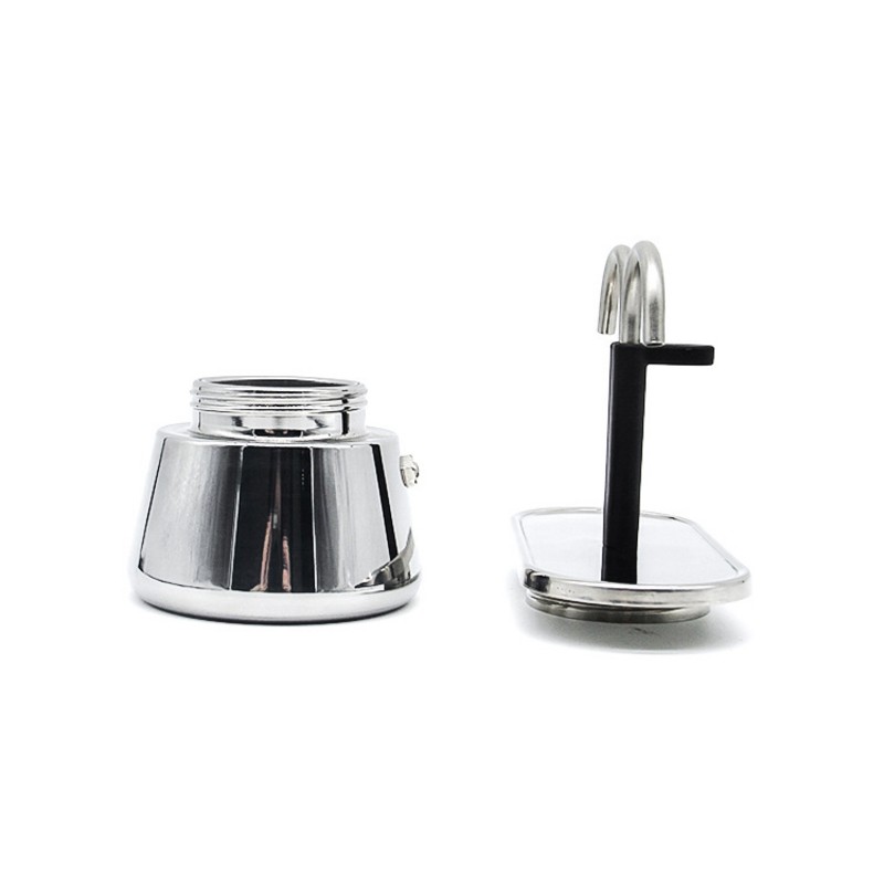 2 Cups Moka Pots, 304 Stainless Steel Espresso Coffee Makers