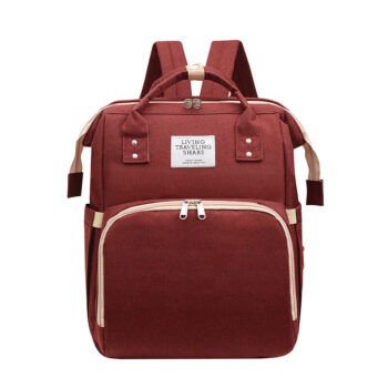 Wholesale Travel Baby Diaper Bags Backpack with Bassinet Waterproof Maternity Bags Backpack