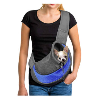 Large Capacity Waterproof Dog Poop Bag Pet Sling Carrier Sling Carrier for Dogs Cats for Outdoor for Men Women