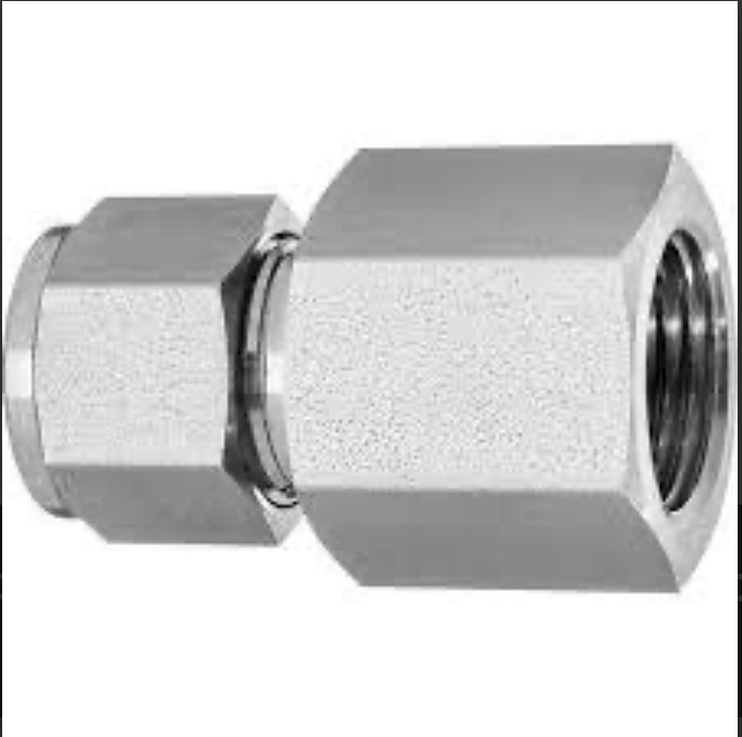 Double Ferrule Fitting Female Connector