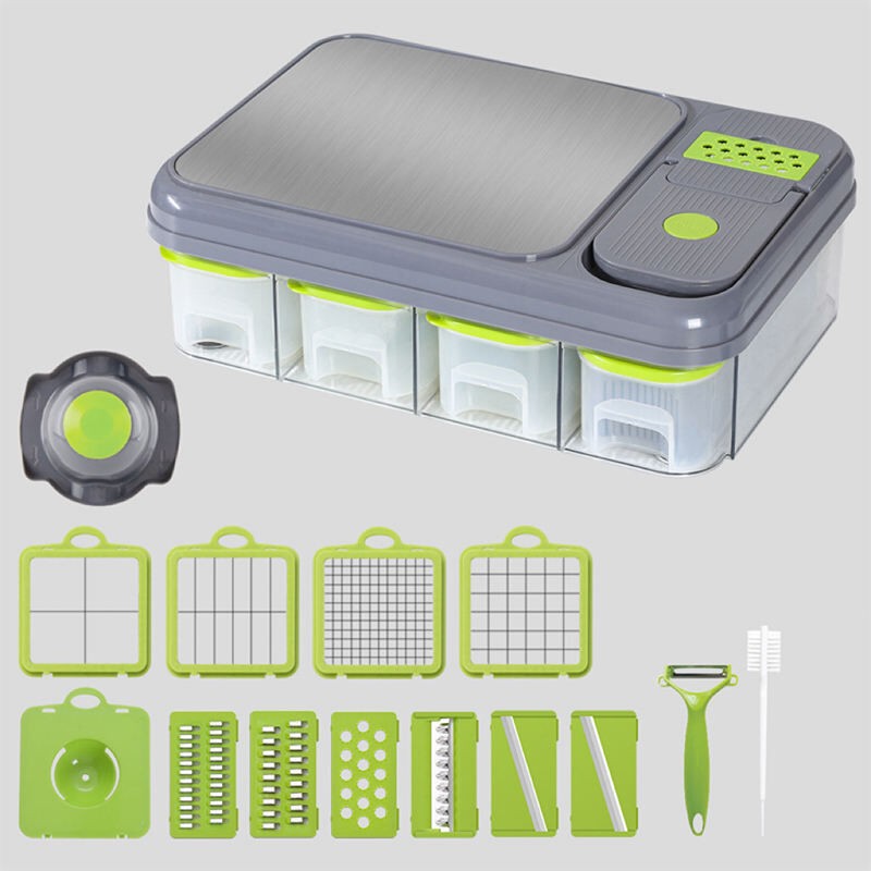 Tools Kitchen Veggie Food Chopper Slicer Onion Cutter Peeler Vegetable Cutter