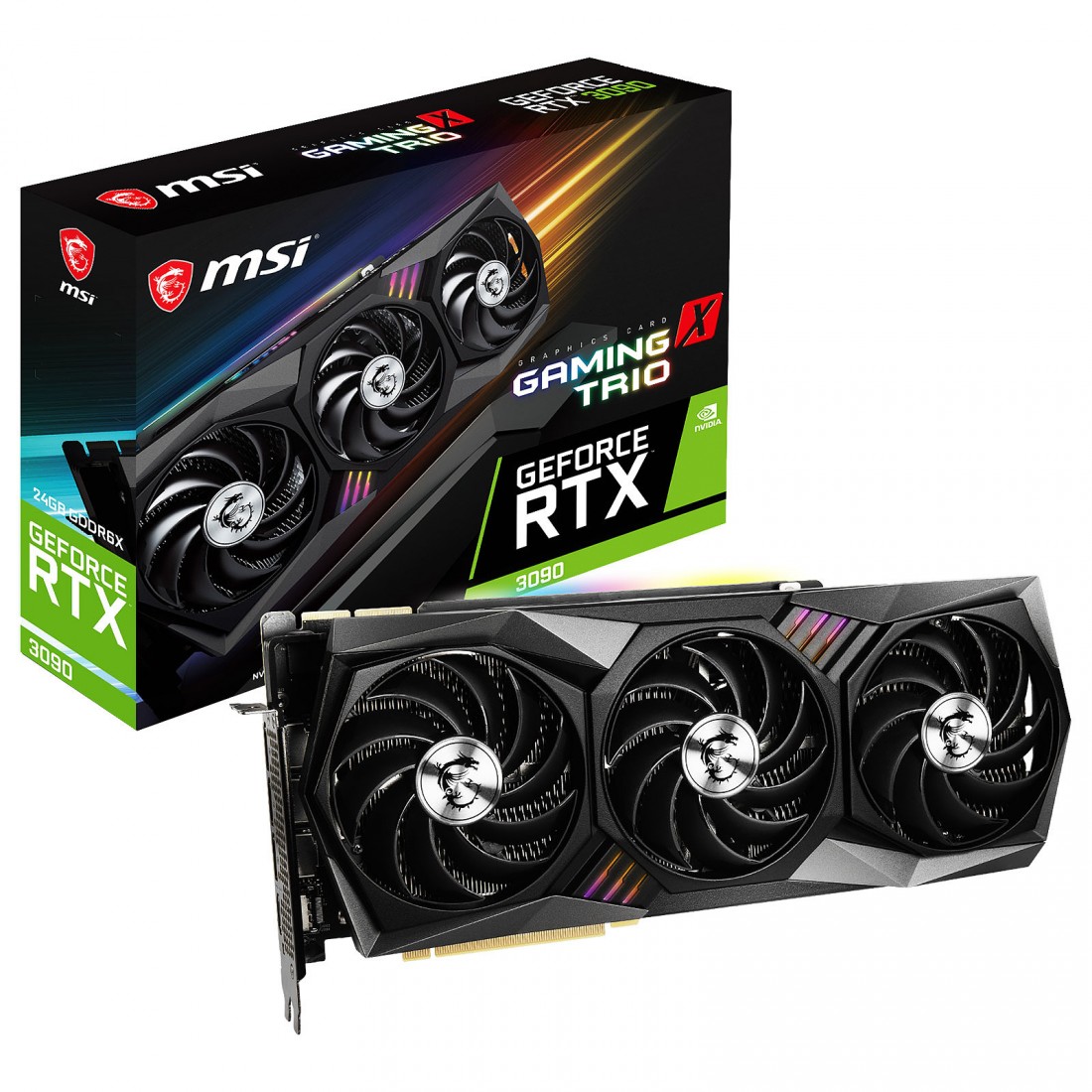 MSI RTX 3090 24GB GAMING X TRIO