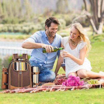 Tableware Picnic Bag Set Outdoor Portable Thermal Insulation Cold Storage Camping Backpack