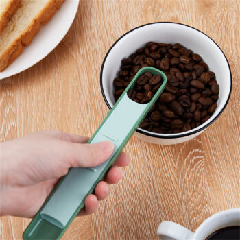 10-position adjustable double-headed kitchen spoon with scale for measuring ingredients for baking