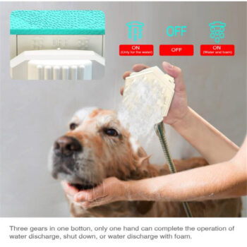 Hot Sale Pet Grooming Product Dog Cleaning Eco-Friendly Pet Shower Sprayer Pet Bathing Tool
