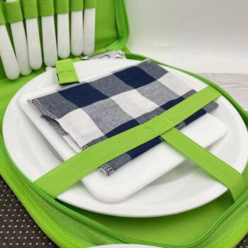 Ultra Light 2 Persons Camping Portable Cutlery Picnic Bag