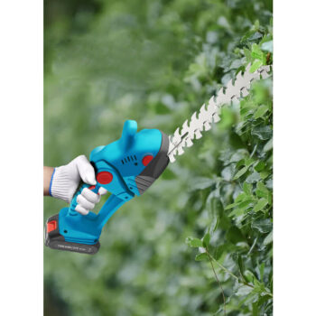 2 in 1 Electric Mini Hedge Trimmer Cordless, Handheld Grass Hedge Cutter For Garden
