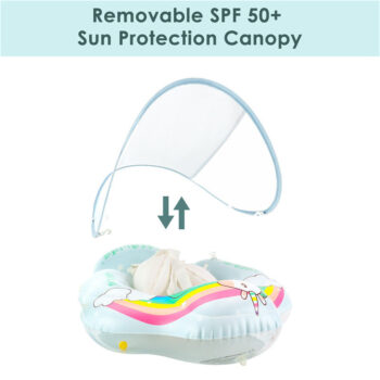 Baby swimming ring Sun protection with shade shed 6 months-3 years old 2022 HOT selling