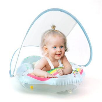 Baby swimming ring Sun protection with shade shed 6 months-3 years old 2022 HOT selling