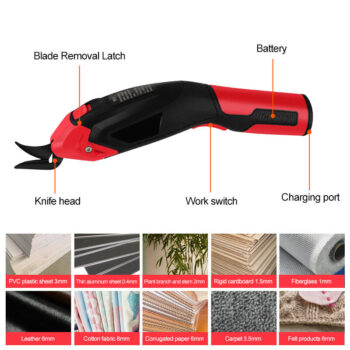 Wholesale Cordless Tailor Scissors Cutting Machine Cordless Electric Scissors Cutter For Fabric