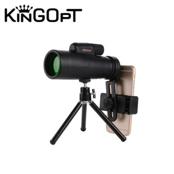 Cheap price telephoto lens 10×42 High Power Monocular Telescope with tripod for Smart Phone