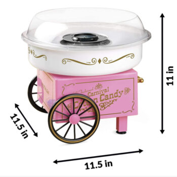 Hard and Sugar Free Countertop Original Pink Mini cotton candy machine,Cotton Candy Maker