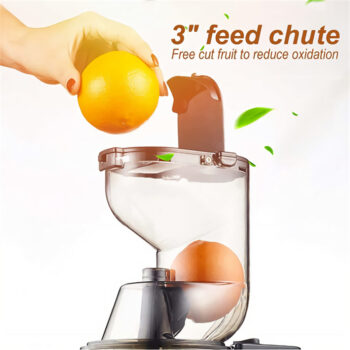 Electric Commercial Big Mouth Centrifugal Fruit Vegetable Juicer Machine Citrus Cold Press Slow Juicer Extractor Machine Orange