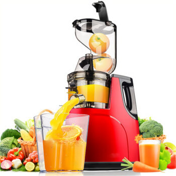 Electric Commercial Big Mouth Centrifugal Fruit Vegetable Juicer Machine Citrus Cold Press Slow Juicer Extractor Machine Orange