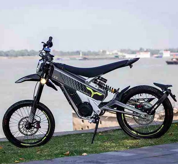 2025 Talaria X3 XXX Electric Dirt Bike Black Adult Dual Suspension EBike with Central Motor