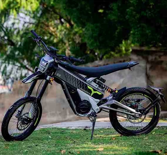 2025 Talaria X3 XXX Electric Dirt Bike Black Adult Dual Suspension EBike with Central Motor