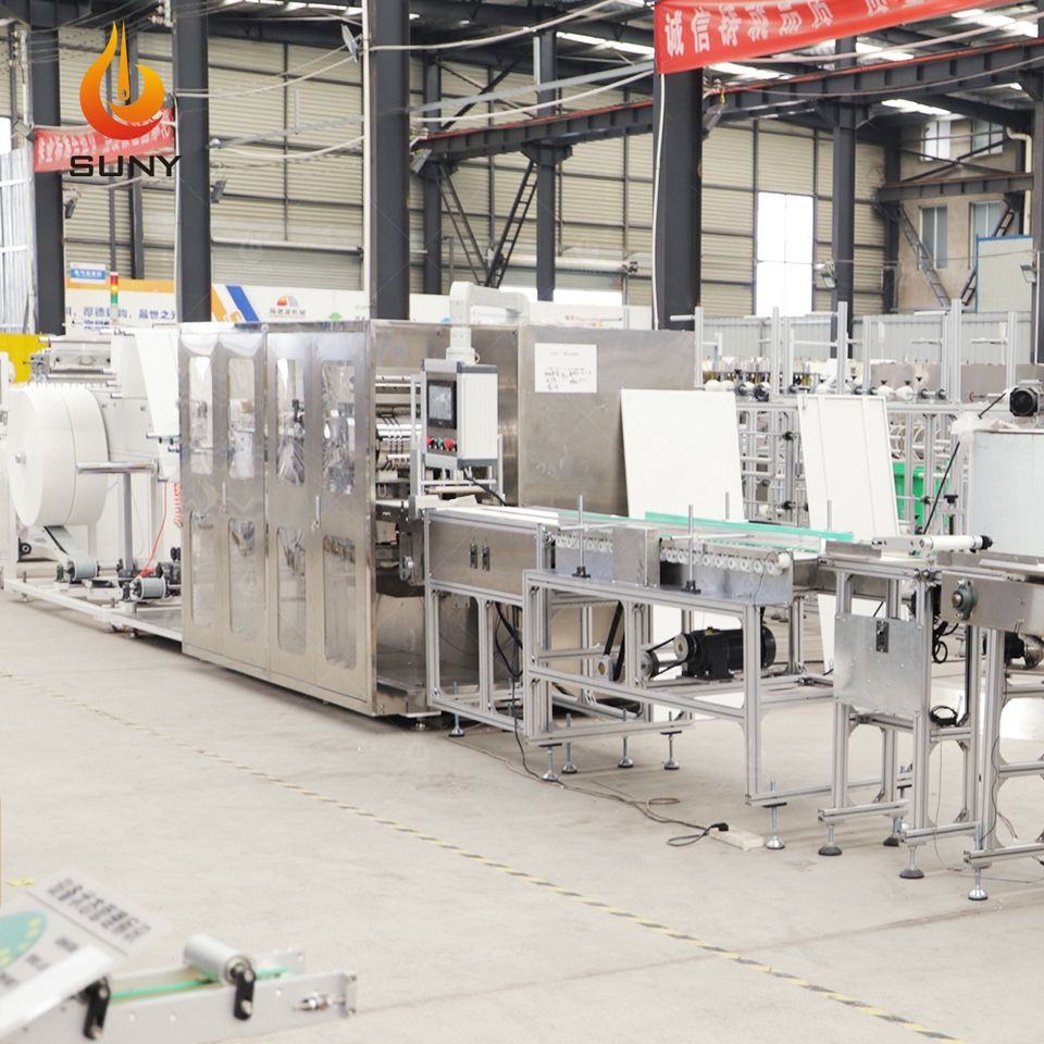 Wet wipes machine
