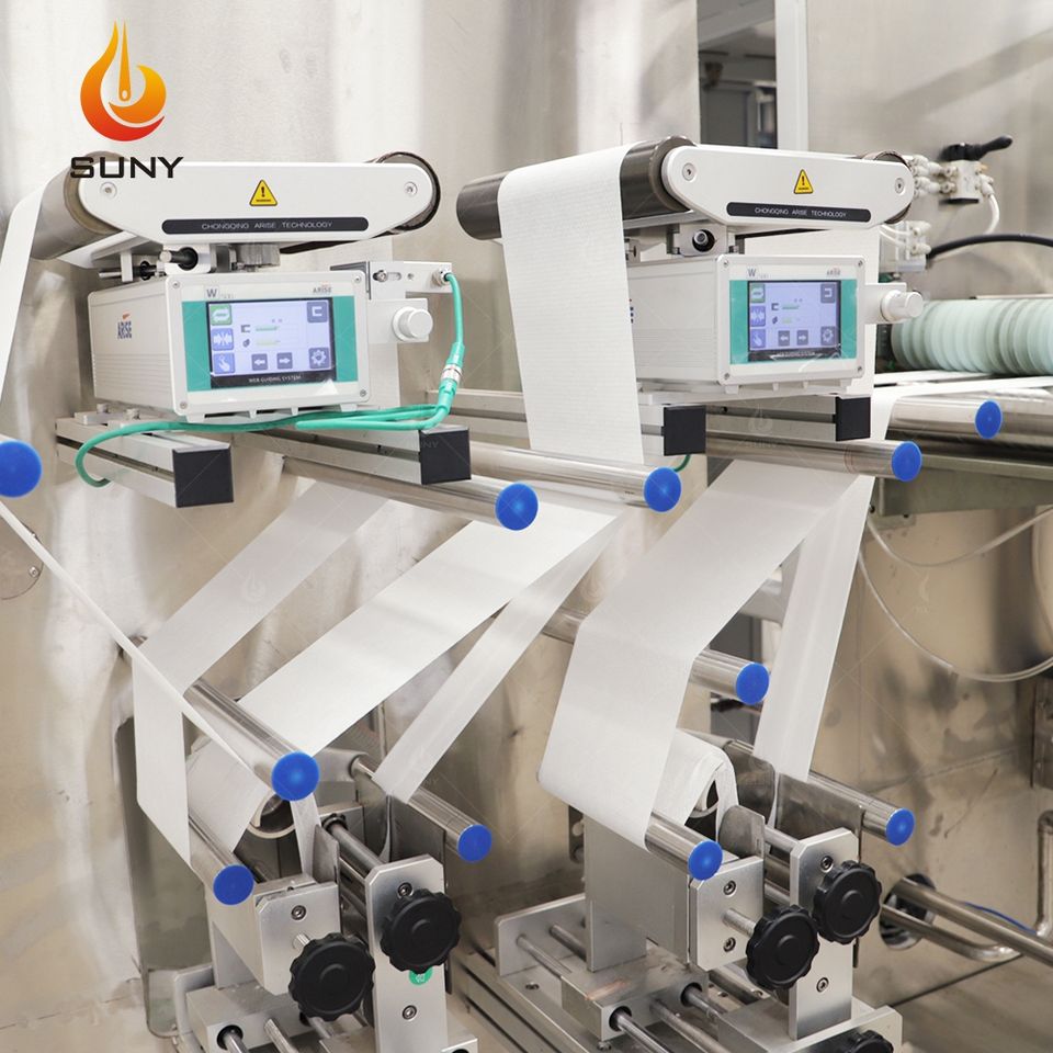 Wet wipes machine