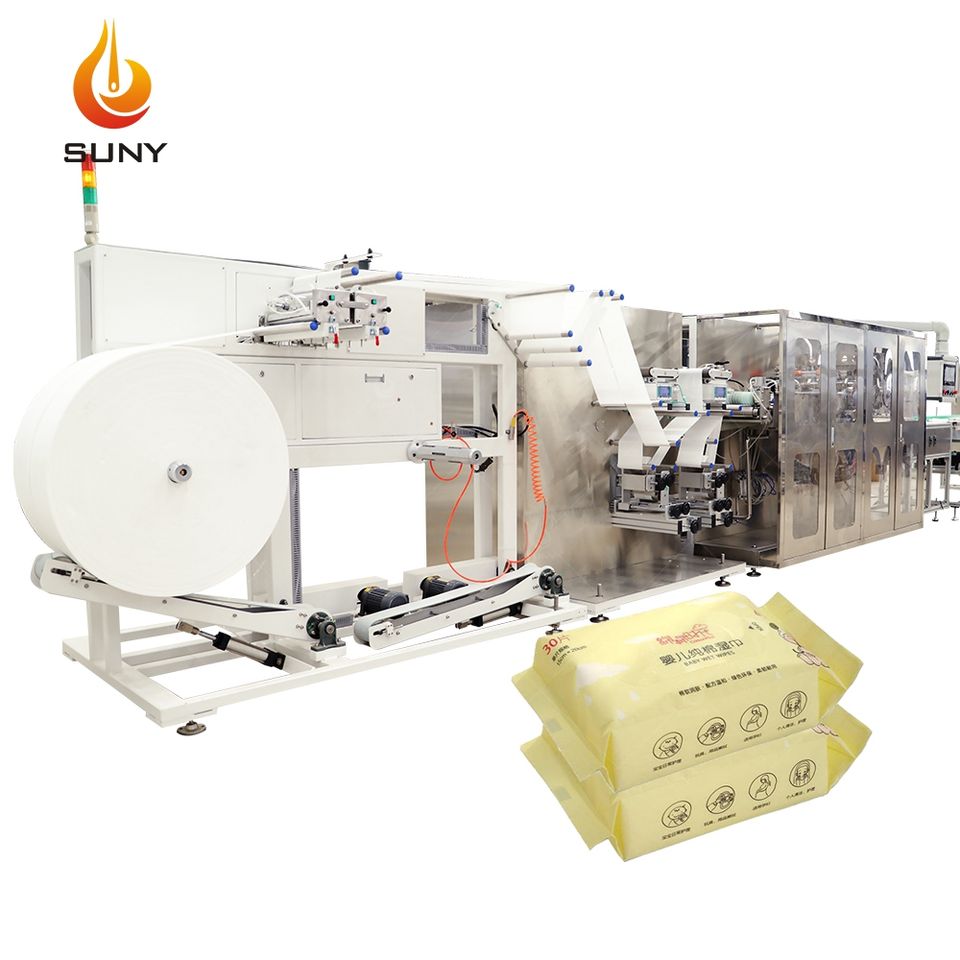 Wet wipes machine