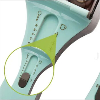 Kitchen Cube Measuring Tools Magnetic Adjustable Measuring Spoon Smart Spoon With Scale Plastic Measuring Cup And Spoon Set