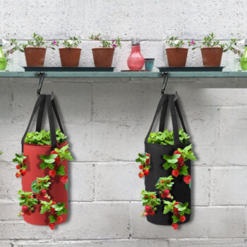 Plant Grow Bag Garden Hanging Strawberry Grow Bag Tomato Vegetable Bare Root Planting Bag