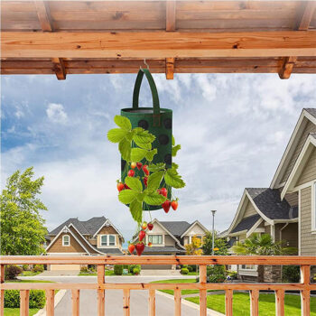Plant Grow Bag Garden Hanging Strawberry Grow Bag Tomato Vegetable Bare Root Planting Bag