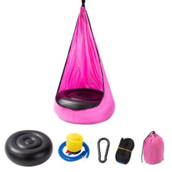 Kids Pod Swing Seat Portable Folding Swing Chair Child Hammock Swing Chair for Indoor Outdoor Using