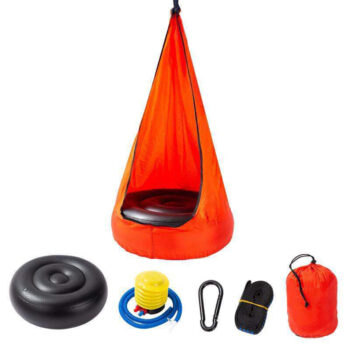 Kids Pod Swing Seat Portable Folding Swing Chair Child Hammock Swing Chair for Indoor Outdoor Using